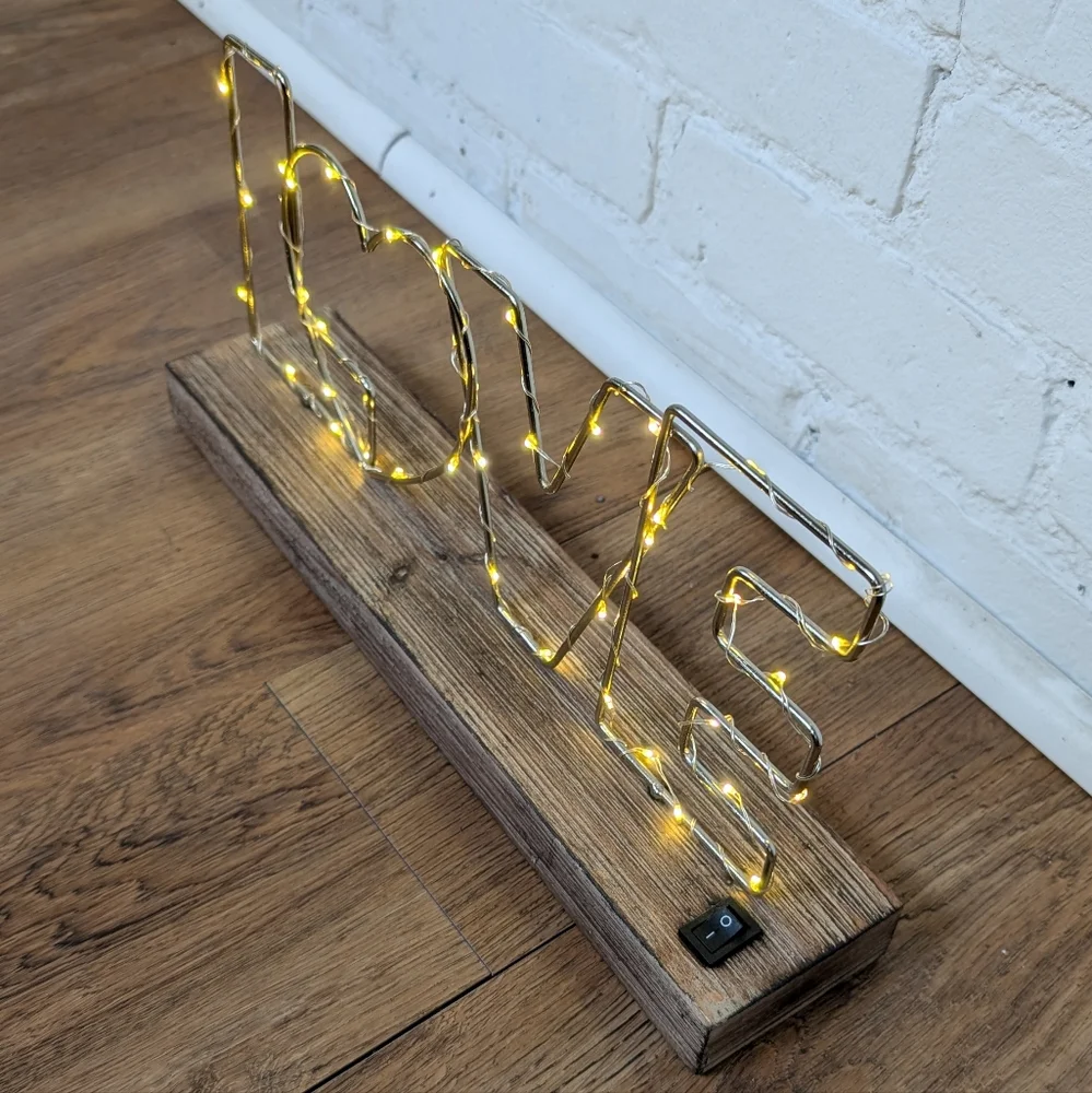 Light-up Table-top Love Sign